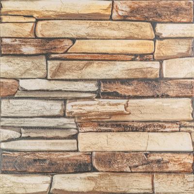 Самоклеющиеся 3D панель Sticker wall 700*700*4mm коричневый сланец (D) SW-00002002