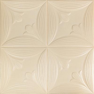 Самоклеющиеся 3D панель Sticker wall Beige 700*700*6мм (D) SW-00001960