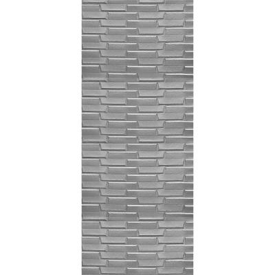 Self-adhesive 3D panel Sticker wall masonry silver SW-00001760