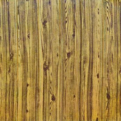 Self-adhesive 3D panel Sticker wall wood effect 82 Golden SW-00000020