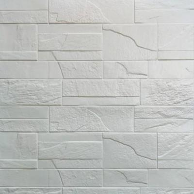 Self-adhesive 3D panel Sticker wall under stone 180 White broken brick SW-00000426