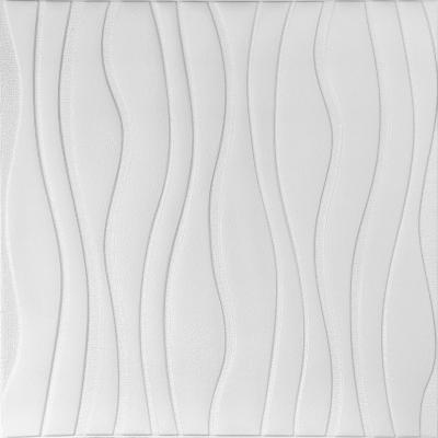 Самоклеюча 3D панель Sticker wall хвилі SW-00001199