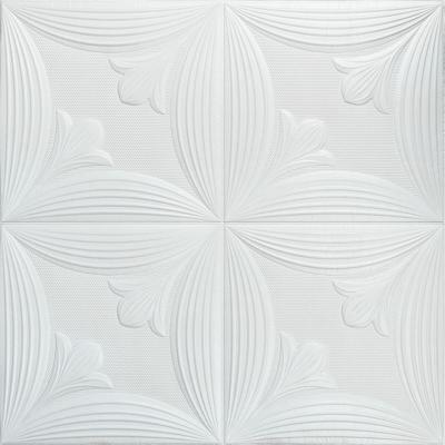 Самоклеющиеся 3D панель Sticker wall White 700*700*6мм (D) SW-00001959