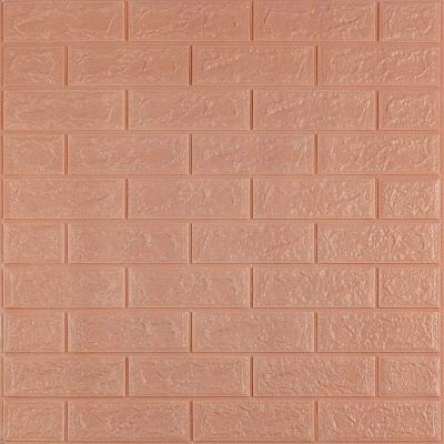 Самоклеющиеся 3D панель Sticker wall кирпич кофе с молоком SW-00001716