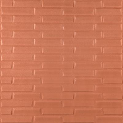 Самоклеющиеся 3D панель Sticker wall кофе с молоком кладка SW-00001715