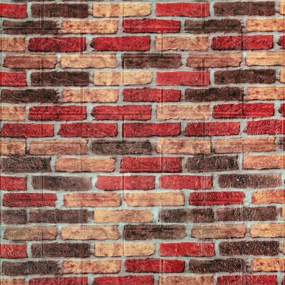 Самоклеющиеся 3D панель Sticker wall под кирпич 47-3 Беж-коричневый SW-00000695