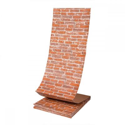 Самоклеющиеся 3D панель Sticker wall под рыжий екатеринослав кирпич SW-00001370