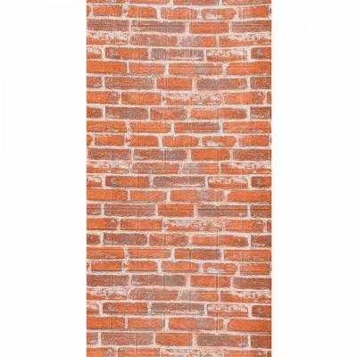Самоклеющиеся 3D панель Sticker wall под рыжий екатеринослав кирпич SW-00001762