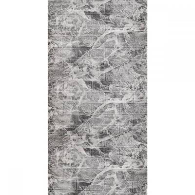 Самоклеющиеся 3D панель в рулоне под черный мрамор Sticker wall R061-3 SW-00001395