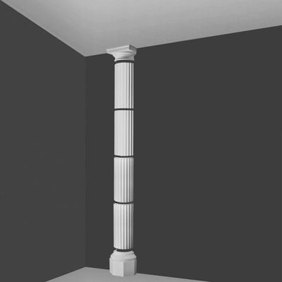 Column assembly Orac Decor Segmented Half Column