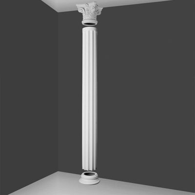 Column assembly Orac Decor Set Full Column Corinthian fluted low