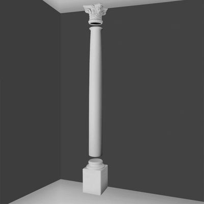 Column assembly Orac Decor Set Full Column Corinthian plain high