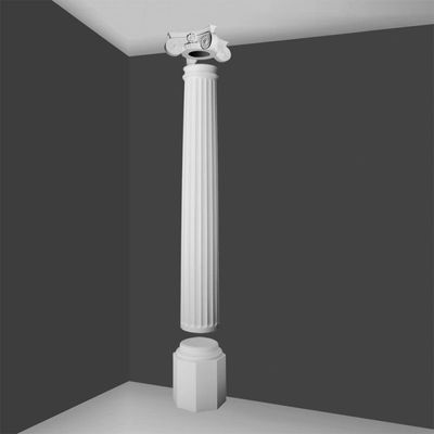 Column assembly Orac Decor Set Full Column Ionic fluted XXL high