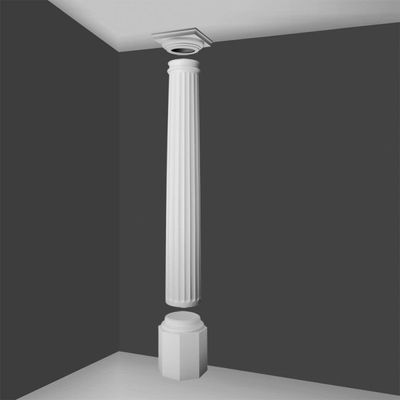 Column assembly Orac Decor Set Full Column Tuscan fluted high