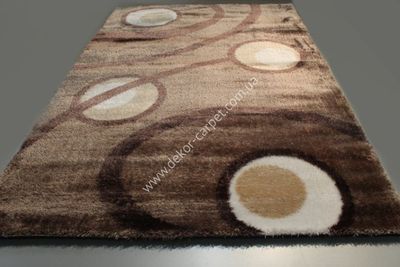 carpet Shaggy 3D 052 L.BROWN L.BROWN