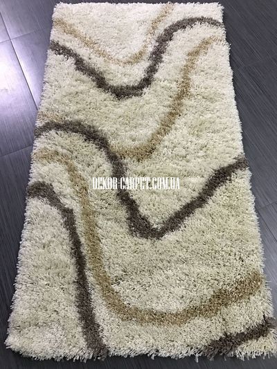 carpet Shaggy Sao 2701 beyaz camel