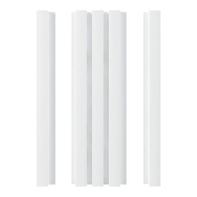 Starter strip Neman for 3D MDF panels 33x2780x12 mm Ultramat White