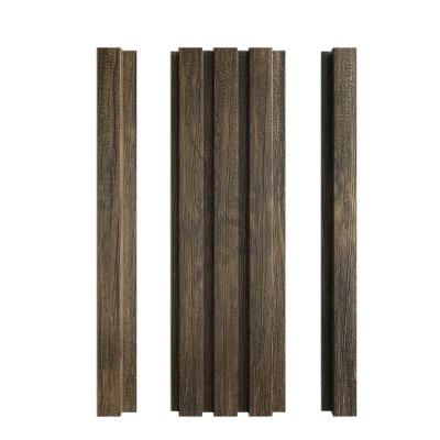 3D MDF Wall Panel Neman 117x2780x12 mm Antique Oak