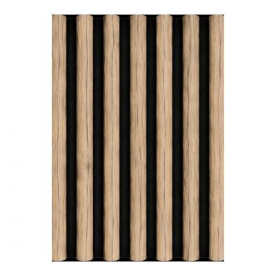 3D acoustic wall panel Neman Bamboo 300x17x2780 mm Golden Rustic