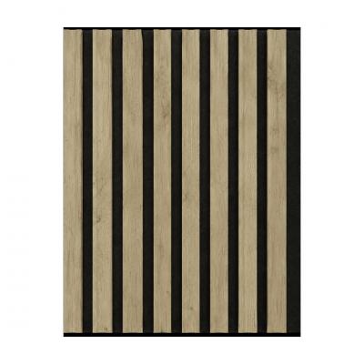 3D acoustic wall panel Neman Dies 300x17x2780 mm Wotan's Oak