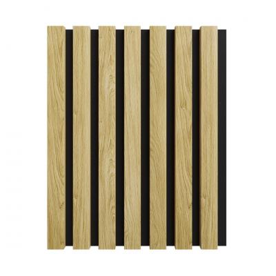 3D acoustic wall panel Neman Stripes 300x17x2780 mm Holm Oak