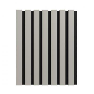 3D acoustic wall panel Neman Stripes 300x17x2780 mm Cashmere