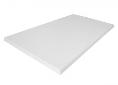 Tabletop Werzalit by Gentas 600x1100 mm 3101 White