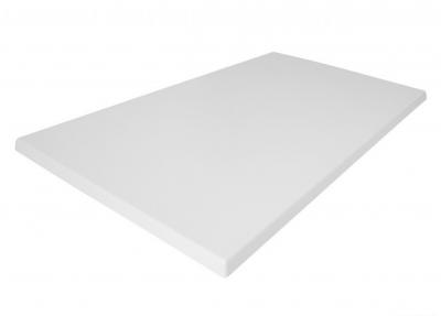 Tabletop Werzalit by Gentas 700x1200 mm 3101 White