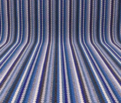 Килимова доріжка Stripe 6936 blue dor