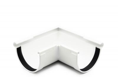 External gutter angle 90° white 130mm RainWay