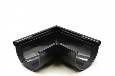 External gutter angle 90° black 130mm RainWay
