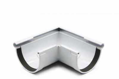 External gutter angle 90° gray 130mm RainWay
