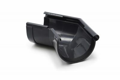 Gutter angle arbitrary external 110-170° graphite 130mm RainWay