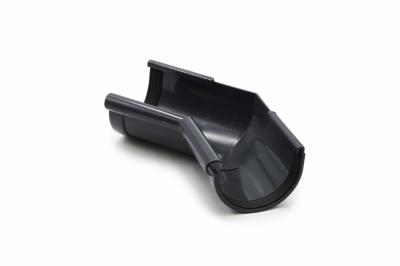 Gutter angle arbitrary internal 110-170° graphite 90mm RainWay
