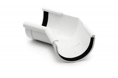 Internal gutter angle 135° white 130mm RainWay