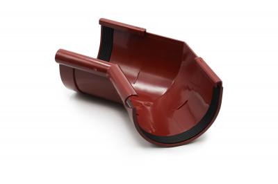 Internal gutter angle 135° red 130mm RainWay