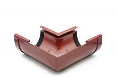 Internal gutter angle 90° red 130mm RainWay