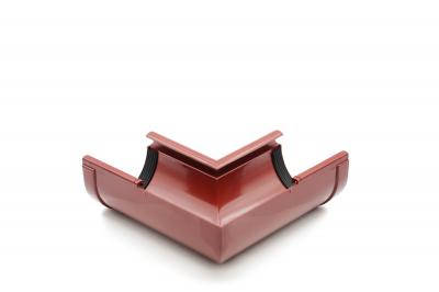 Internal gutter angle 90° red 90mm RainWay