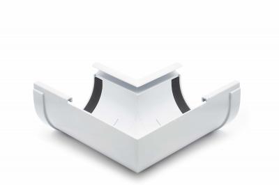Internal gutter angle 90° gray 130mm RainWay