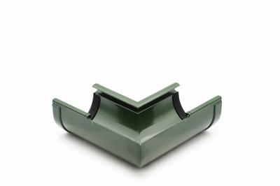 Internal gutter angle 90° green 90mm RainWay