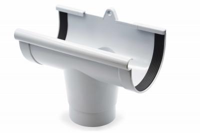 Gray gutter funnel 130mm RainWay