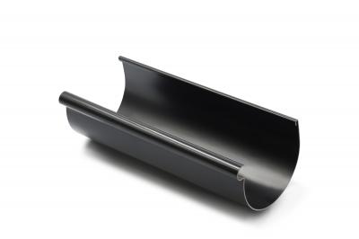 Black gutter 130mm L=3m RainWay