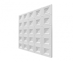 3D панель Art Decor W 365 Квадраты (487х487х20 мм)