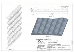 3D панель Orac Decor W219
