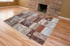 Килим Акриловий килим Akantus 3701h brown