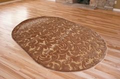 Килим Елітний килим Bianco3752B brown