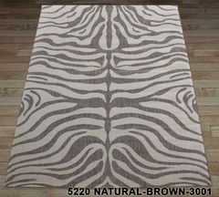 Килим Класичний килим Cottage 5220 natural brown 3001