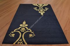 Килим Акриловий килим Diamond Royal 2007a black