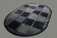 Килим Акриловий килим Goblen 0015 black