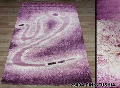 Ковер Ворсистый ковер Majesty 2640 pink fushia